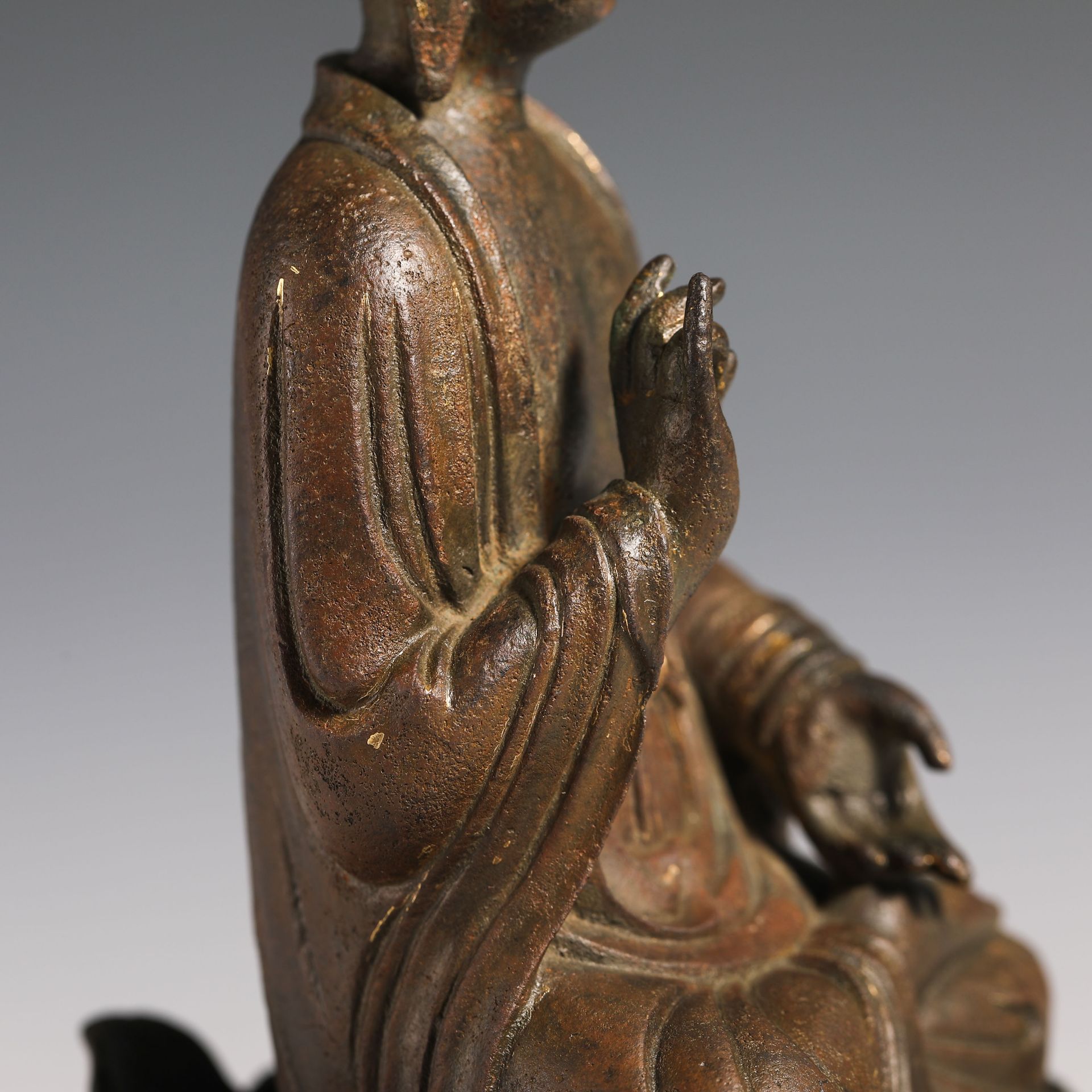 Liao Dynasty Buddha statue - Image 16 of 17
