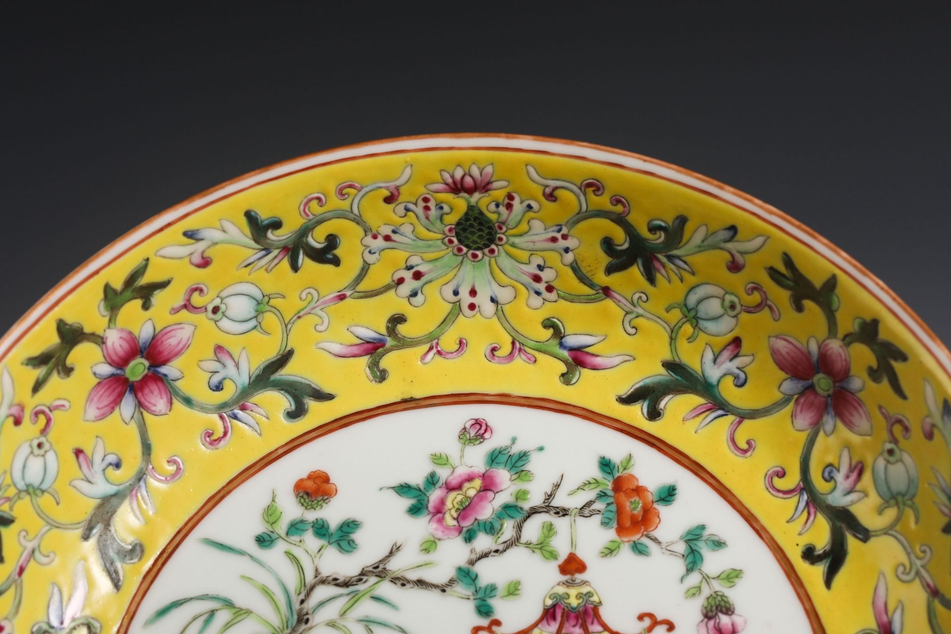 19th Century Pastel Plate - Image 7 of 11