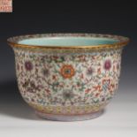 19th Century Pastel Flower Pot