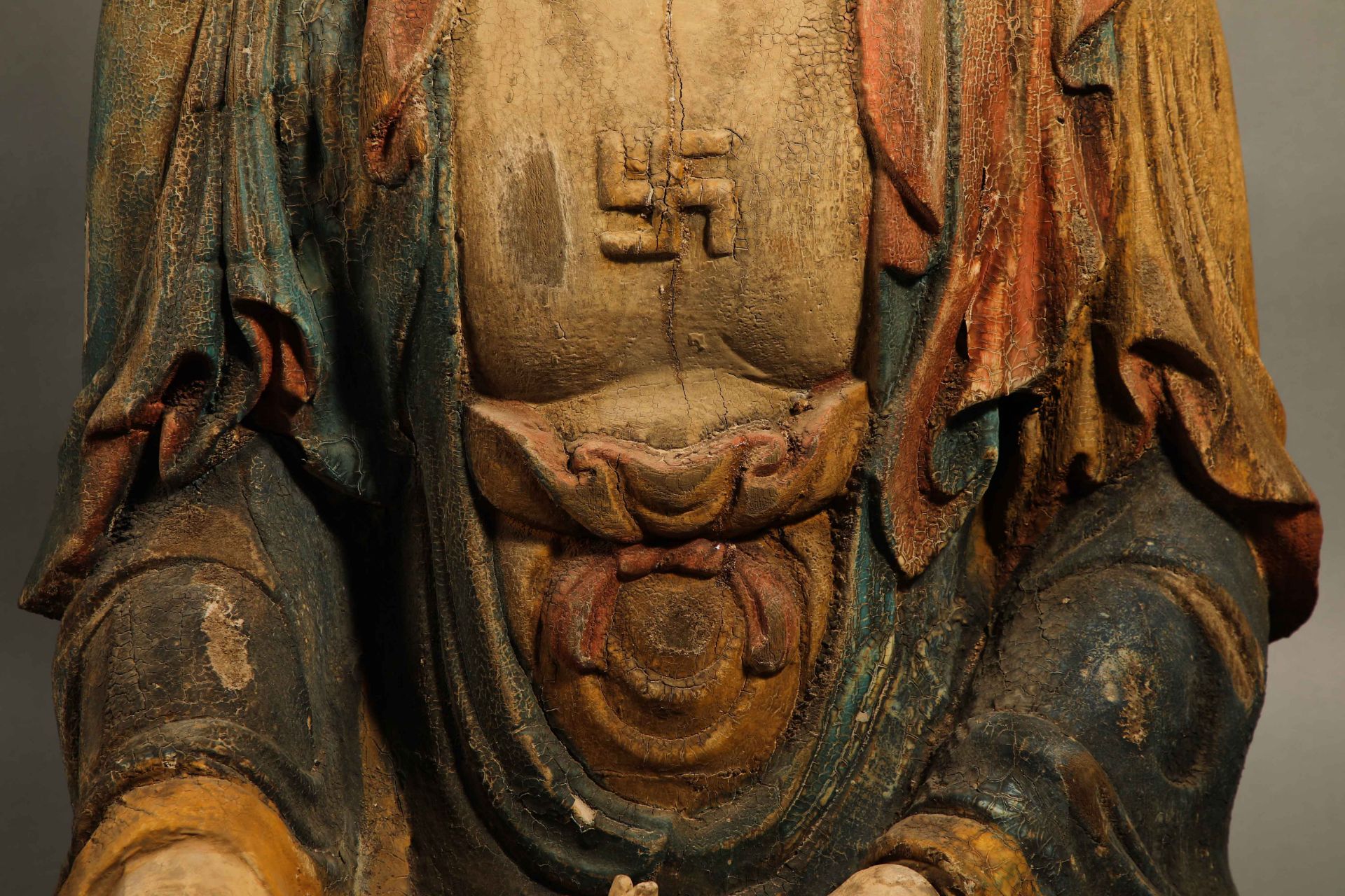 11th Century Wooden Guanyin - Image 7 of 15