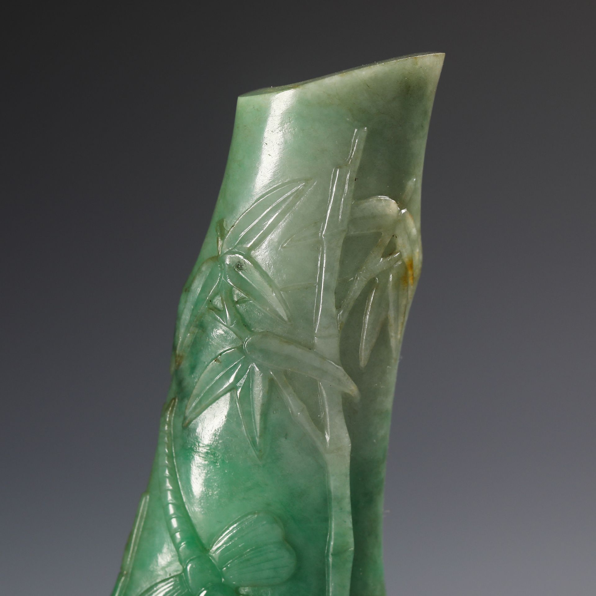 Nineteenth Century Jade Pen Ge - Image 3 of 7