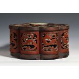 Eighteenth Century Bamboo Carved Lid Box