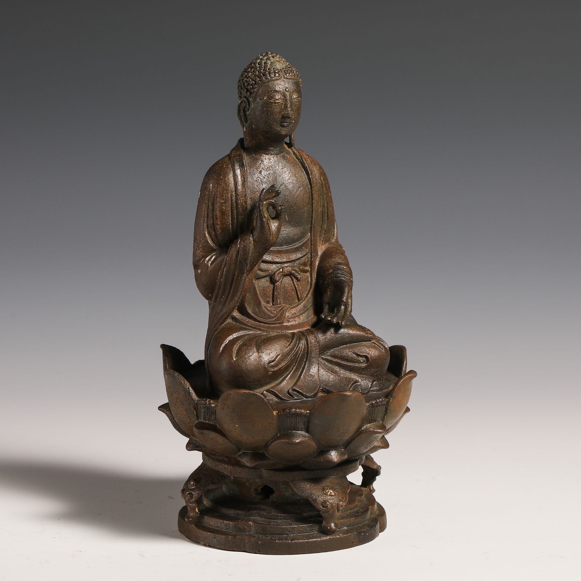 Liao Dynasty Buddha statue - Image 2 of 17