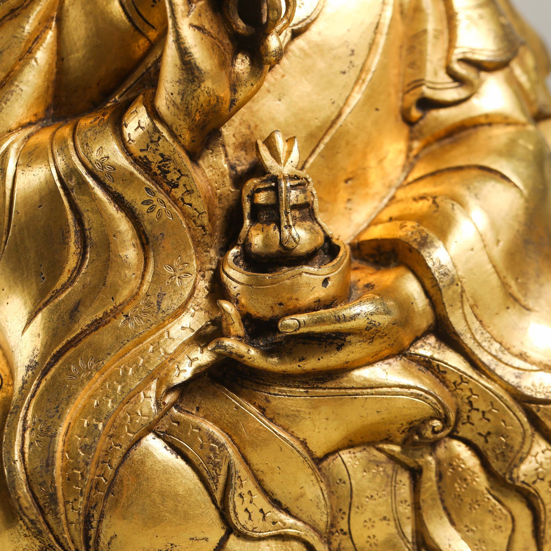 18th century Padmasambhava Tuas Buddha - Bild 6 aus 14