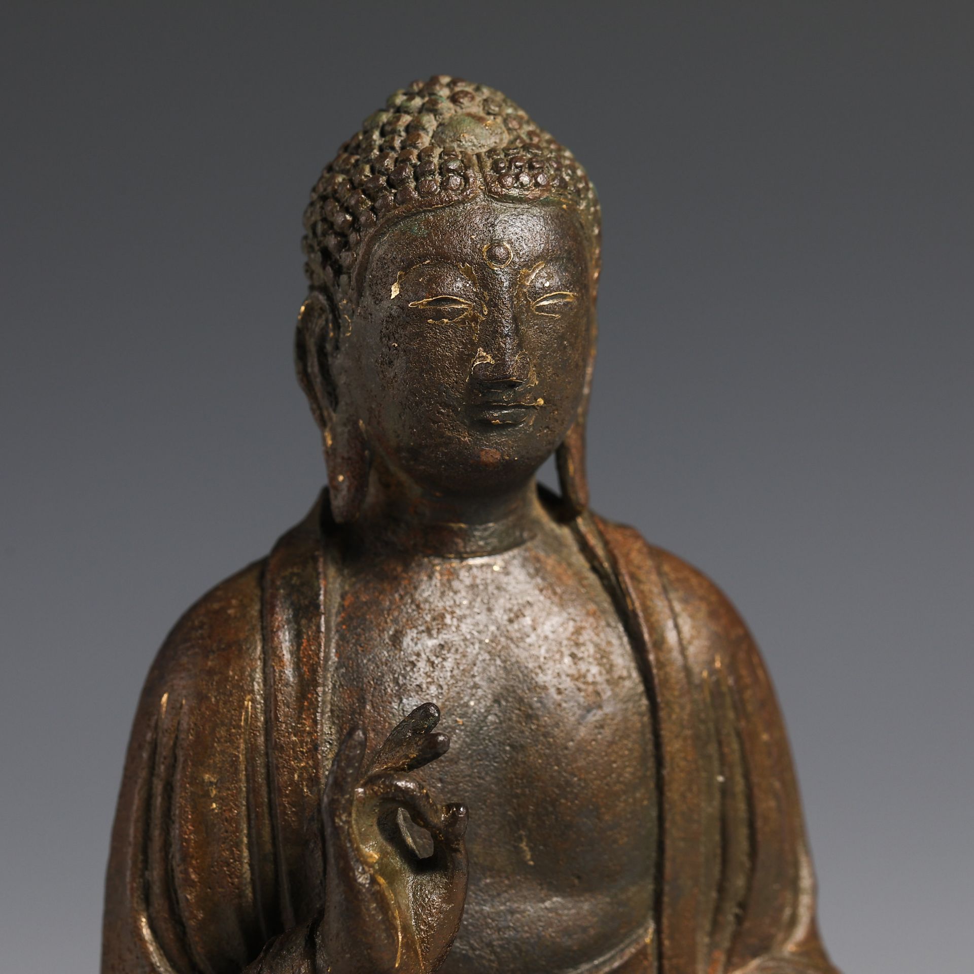 Liao Dynasty Buddha statue - Image 14 of 17