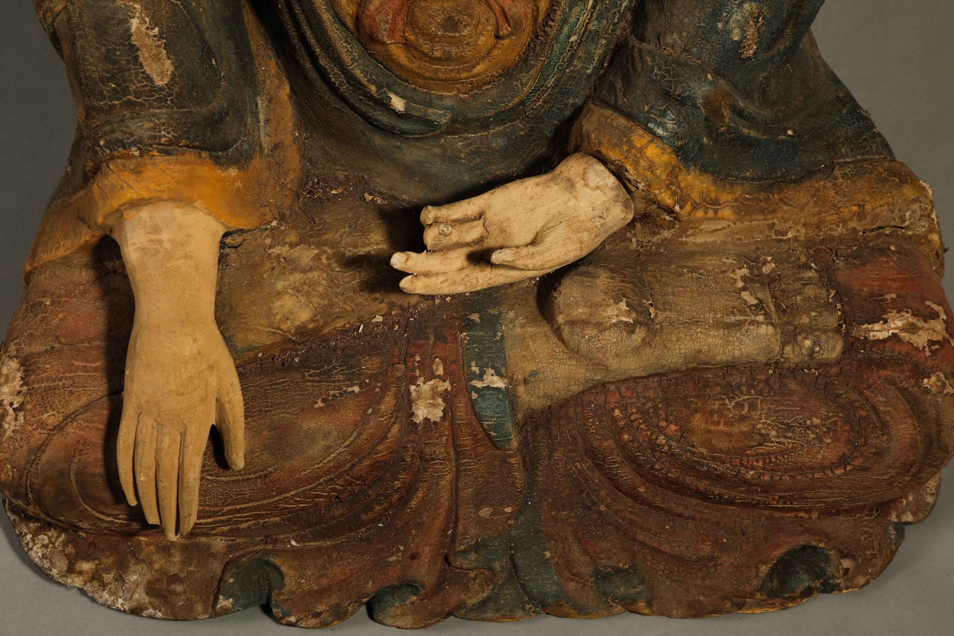11th Century Wooden Guanyin - Image 6 of 15