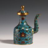 19th Century Cloisonne Watering Can