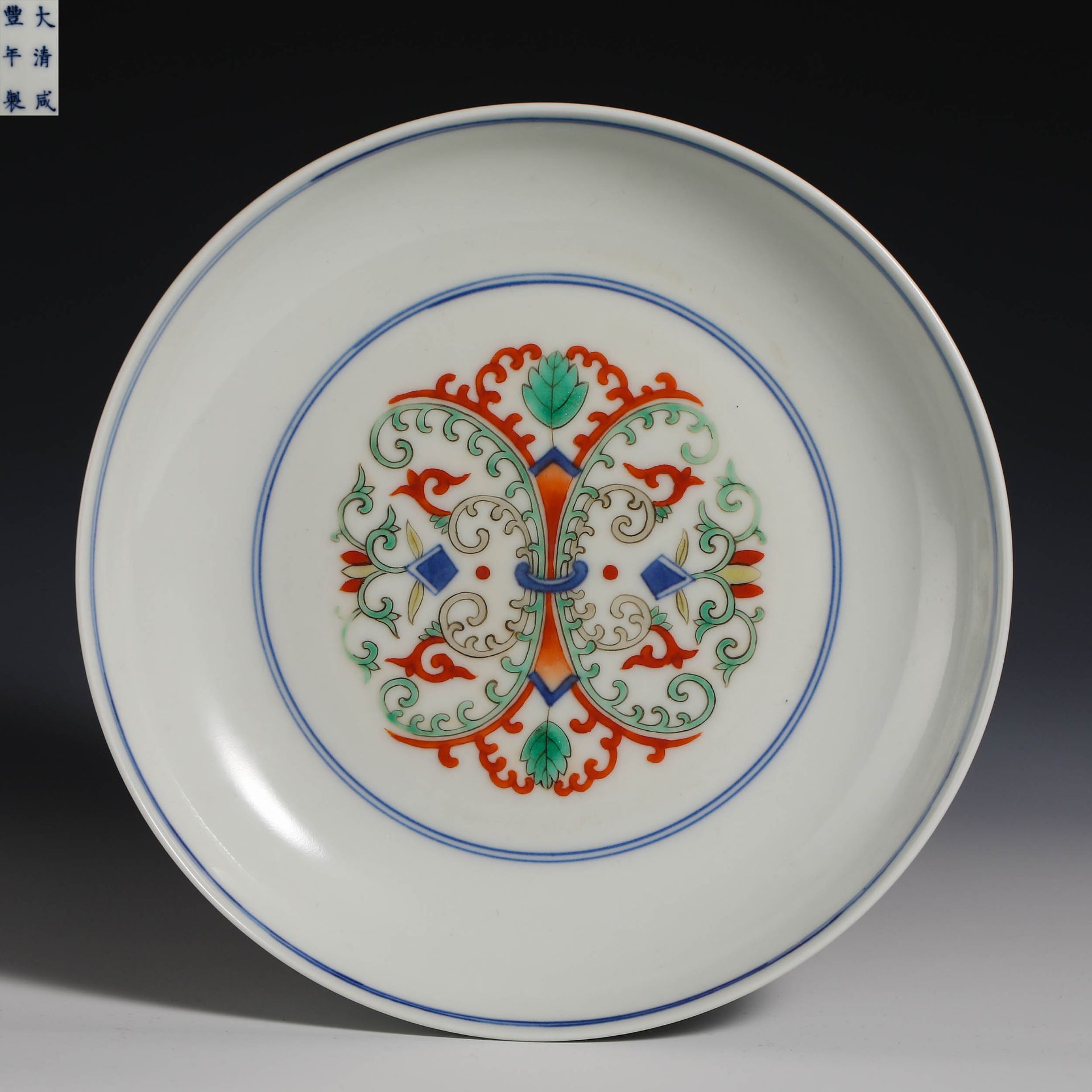 18th Century Doucai Plate