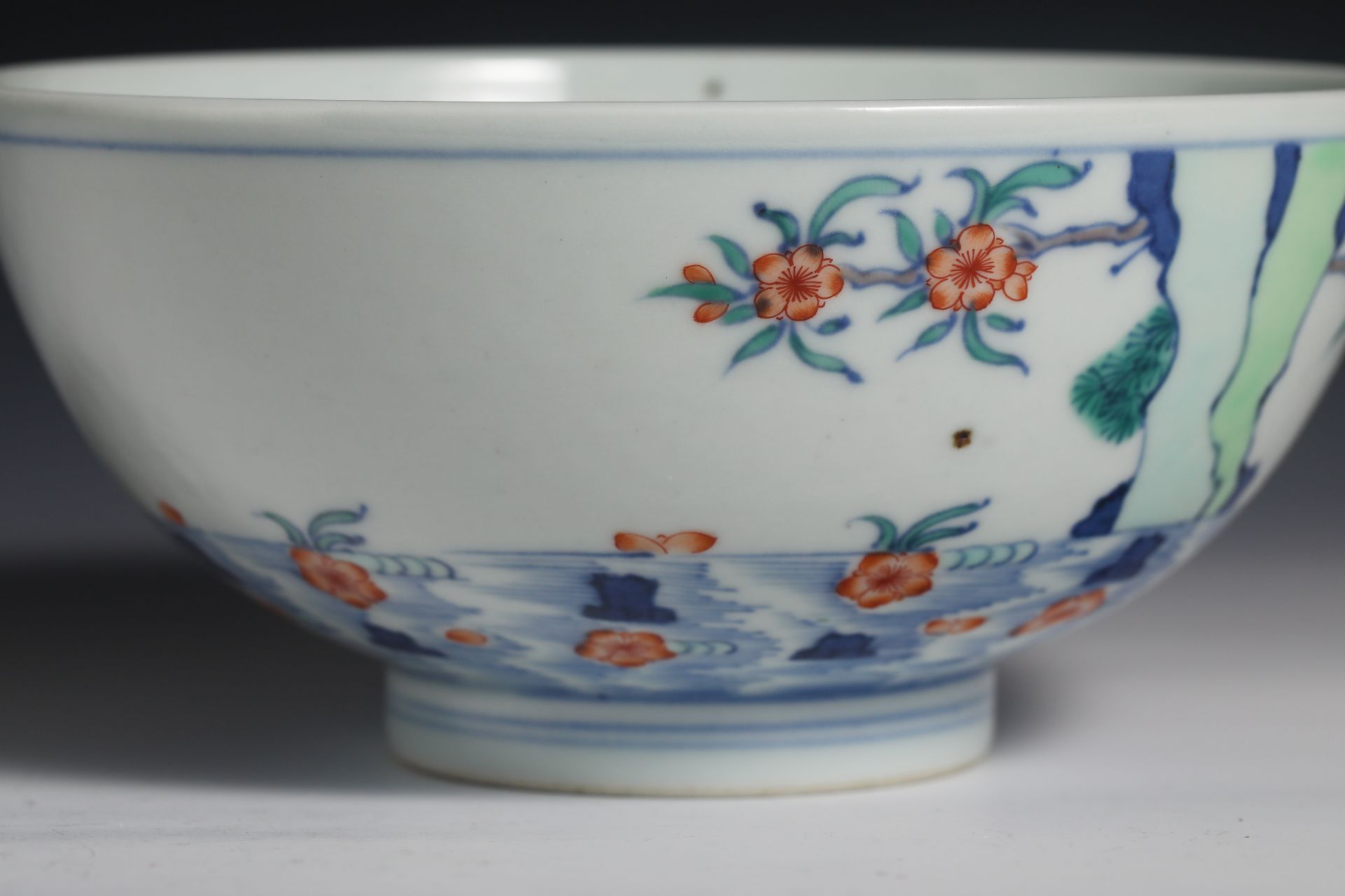 18th Century Doucai Flower Bowl - Image 12 of 12