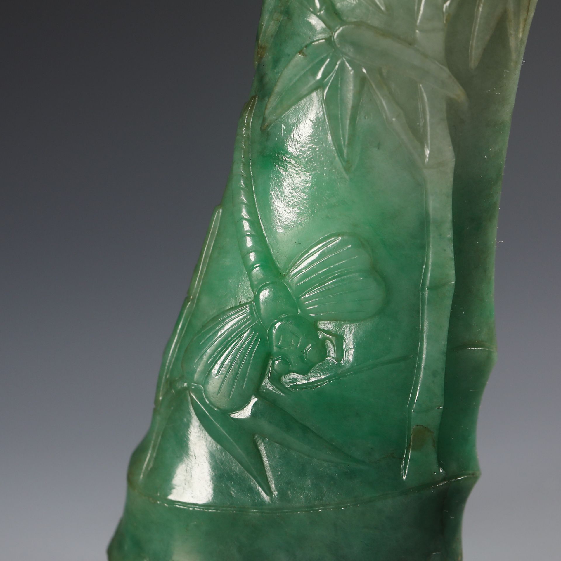 Nineteenth Century Jade Pen Ge - Image 2 of 7