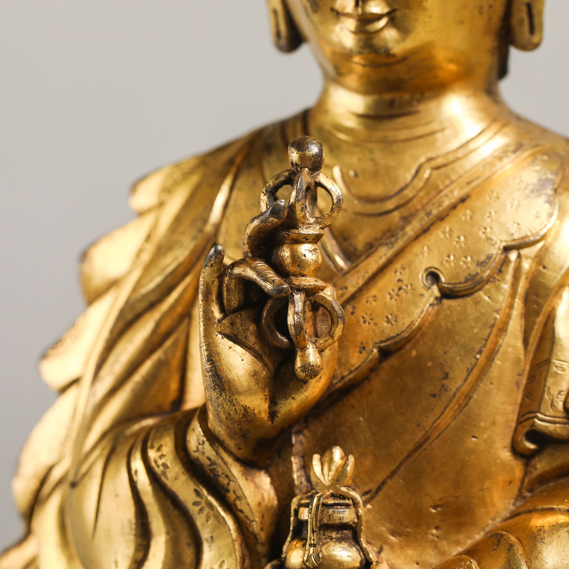 18th century Padmasambhava Tuas Buddha - Bild 7 aus 14