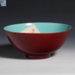 18th Century Red-Glazed Bowl
