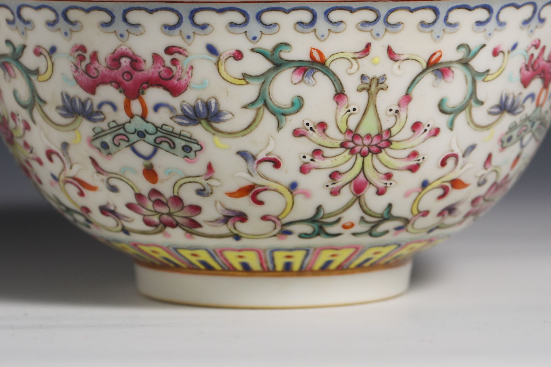 18th Century Pastel Bowl - Image 5 of 7