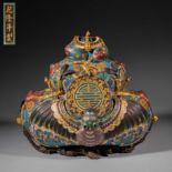 A Qianlong-marked Cloisonne Vase, Qing Dynasty, China