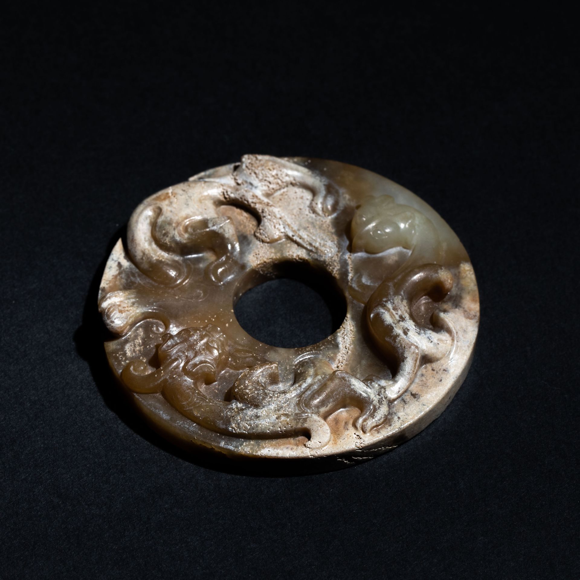 Chinese Han Dynasty Hetian Yubi - Image 4 of 4