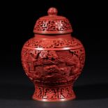Qing Dynasty, China, red pot