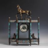 Chinese Qing Dynasty Cloisonne Clock