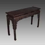 Chinese Qing Dynasty rosewood desk