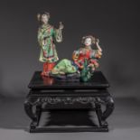 A group of 20th-century Chinese porcelain imperial concubine ornaments