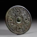 The Han dynasty bronze mirror