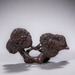 Agarwood ornaments from the Qing Dynasty