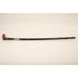 A Royal Irish Constabulary walking stick; Ex-Bushmills police museum (90cm long) Reserve: £25 #1224