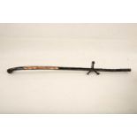 An Irish Constabulary thumb stick; Ex-Bushmills Police Museum (102cm long) Reserve: £20 #1223