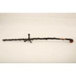 An Ulster Special Constabulary thumb stick; Ex-Bushmills police museum (89cm long) Reserve: £30 #