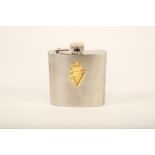 Hip Flask With Applied Logo #1392