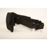 A Viper Tactical black canvas security belt #1101