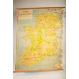 Large Physical Map of Ireland Reserve: £65 #1642