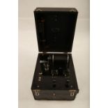 1941 Original British Army Electroshock Machine with Original Batteries. Miliitary Issue Machine. An