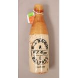 W.J. Briggs Stoneware Bottle