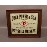 John Power & Son Limited Advertising Mirror