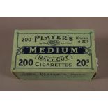 Vintage Players Navy Cut Cigarettes Box