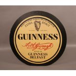 Vintage Guinness Bottled for Belfast Cardboard Advertisement