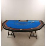 Large 7ft Wide Reversable Blackjack & Poker Table