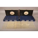 Assorted Bar Drip Trays and Four Glass Care Mats; Two Harp and Two Younger's IPA Drip Trays