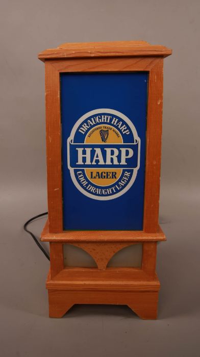 Harp Bar Top Advertising Light - Image 4 of 7