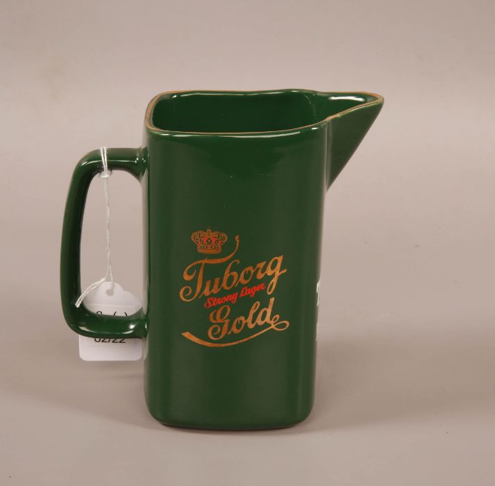 Tuborg Gold Green Jug - Image 2 of 6