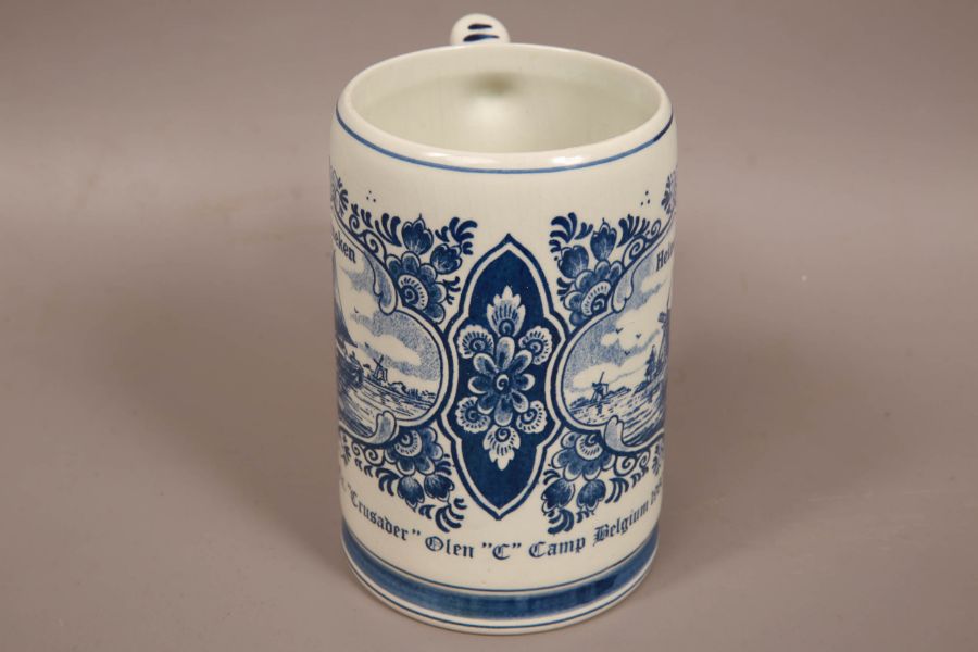 Heineken Hand Painted Delft Blue Jug - Image 3 of 5