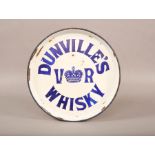 Dunville's VR Whisky Advertising Tray