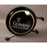 Double Sided Outdoor Guinness Sign. 56x46cm Reserve:£175 #1862