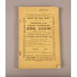 Belfast Dog Show Catalogue 1963