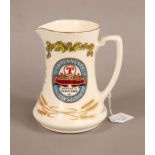 Tennent's Lager Ceramic Advertising Jug