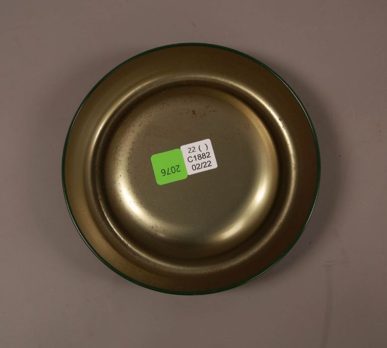 Green Smithwick's Tin Ashtray - Image 4 of 4