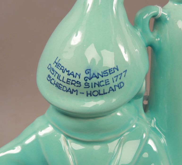 Herman Jansen Schiedam Kabouter Ceramic Blue Gnome - Image 4 of 7