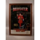 Beefeater London Distilled Dry Gin Advertising Mirror Reproduction mirror 88x63cm #1934