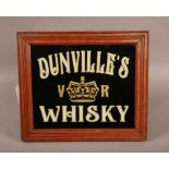Dunville's Glass Advertisement