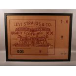 Original Levi & Strauss Supersized Patch